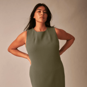 Universal Standard Henning x US Carlisle Crepe Dress