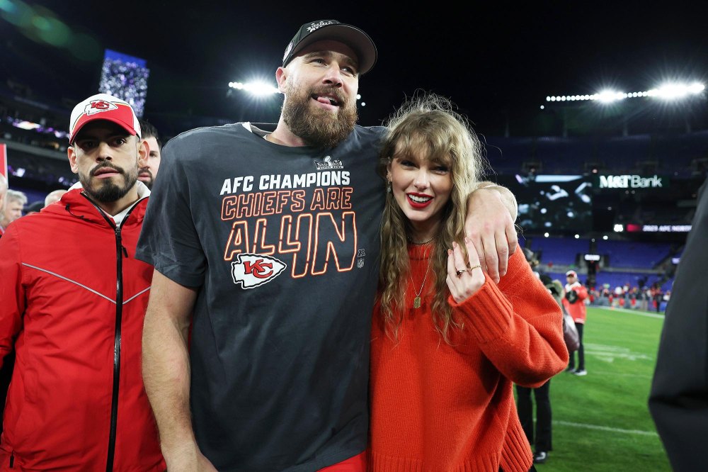 Travis Kelce Says Hes Fortunate to Have Support From Taylor Swift and Family Ahead of Super Bowl