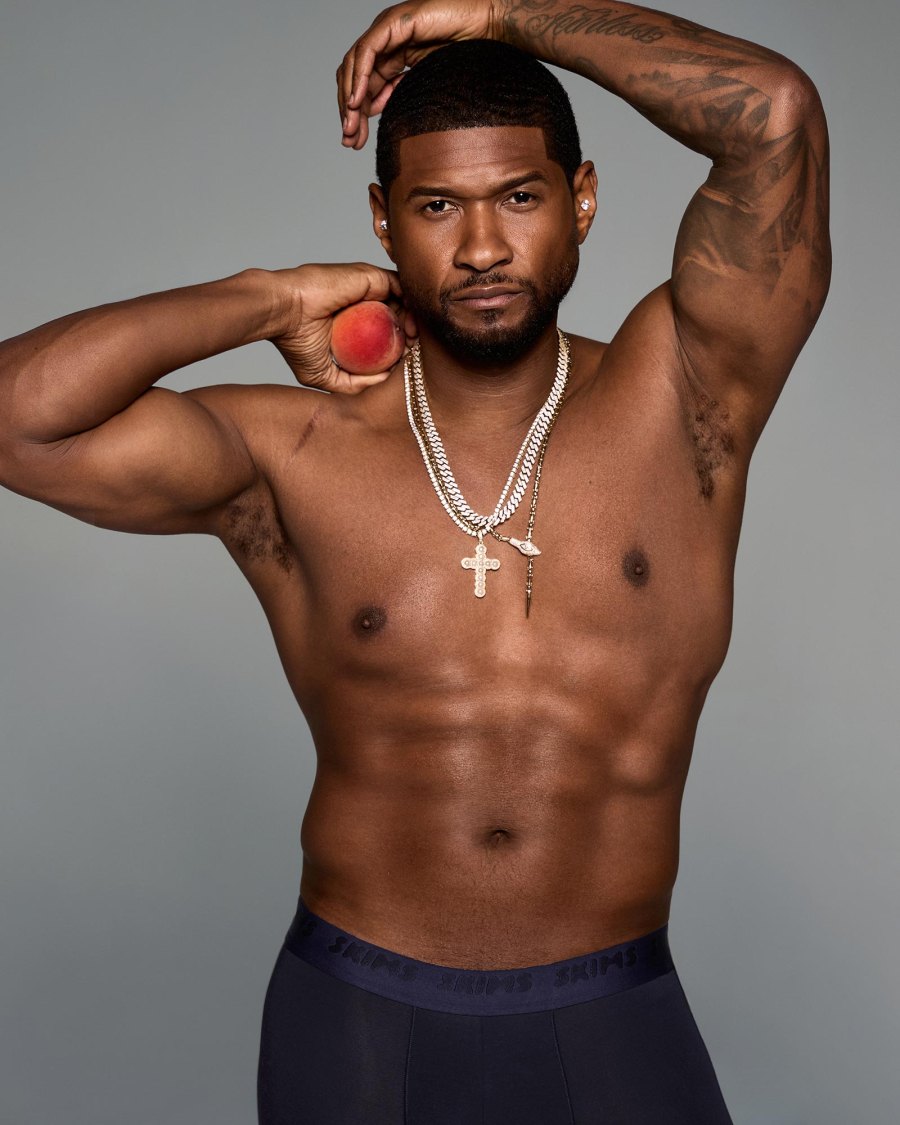 Usher Models Skims Underwear in New Mens Campaign and Announces Limited Edition Album Release