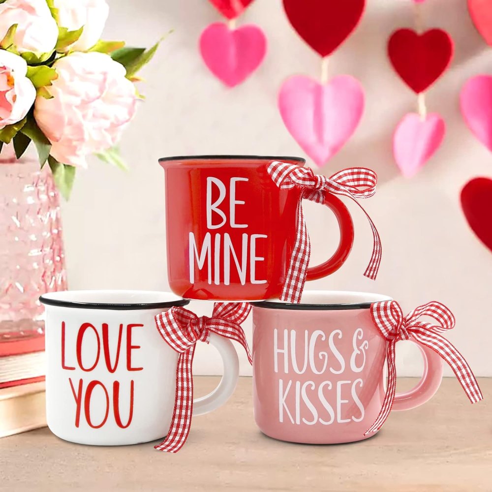 Valentine's Day mugs