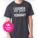 Birthday Month Shirt | Gifts for Men with February Birthdays