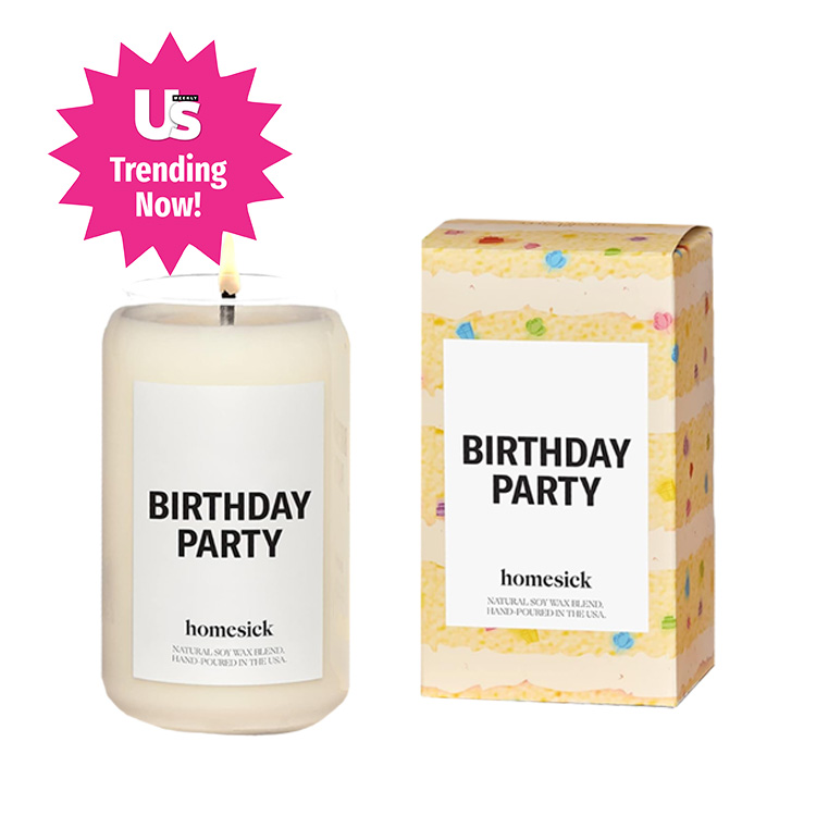 Homesick birthday candle | best gifts for friends with February birthdays