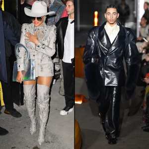 Beyonce Is a Sparkly Cowgirl in Bedazzled Outfit at Luar Show During New York Fashion Week