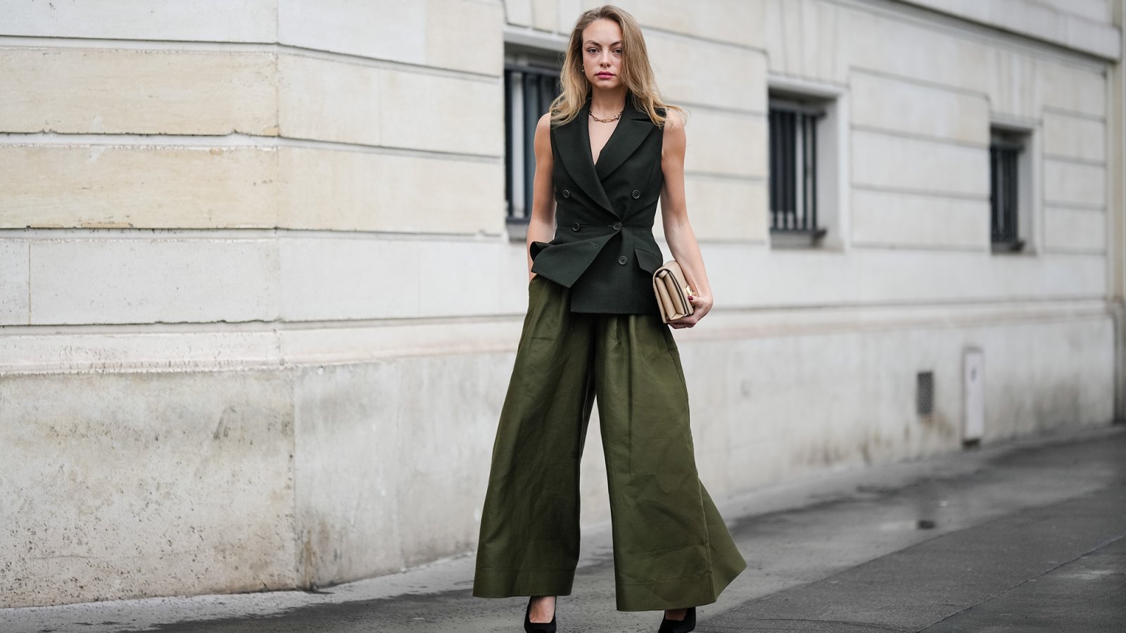 A street style star at Paris Fashion Week