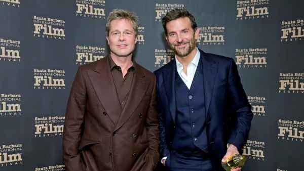 Brad Pitt Jokes Bradley Cooper Is Used to Losing as Eagles Fan