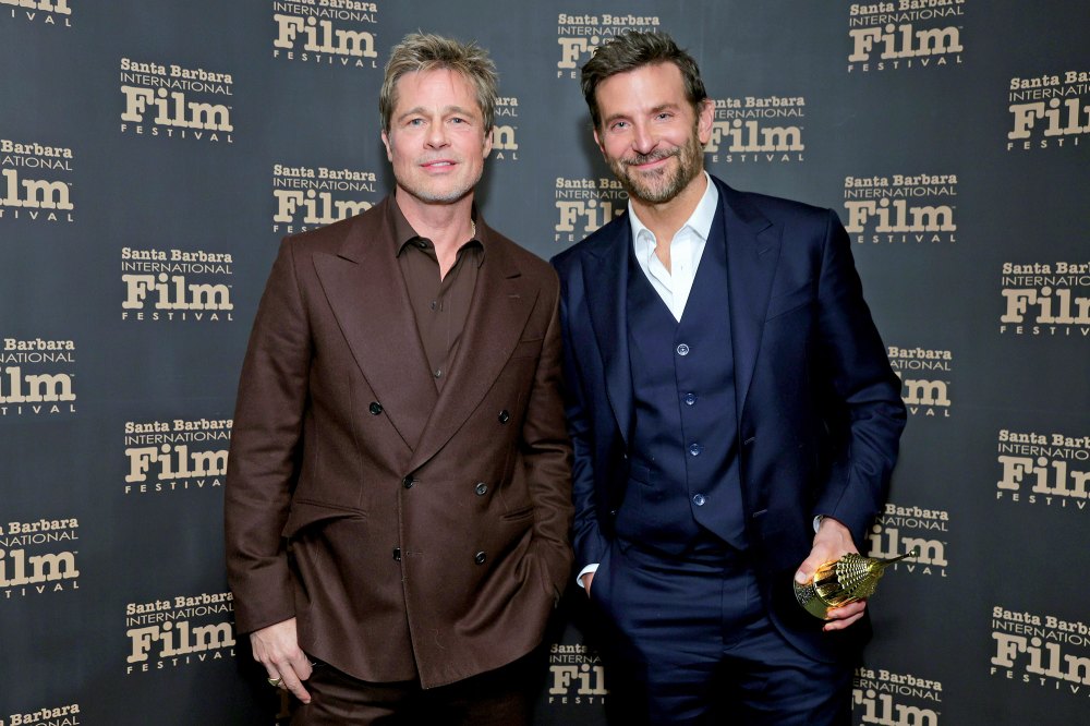 Brad Pitt Jokes Bradley Cooper Is Used to Losing as Eagles Fan
