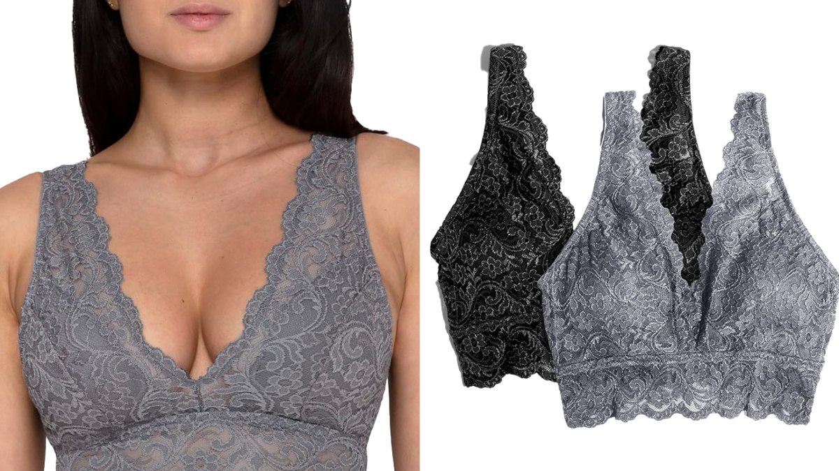Get This Soft and Flattering Lace Bralette Now