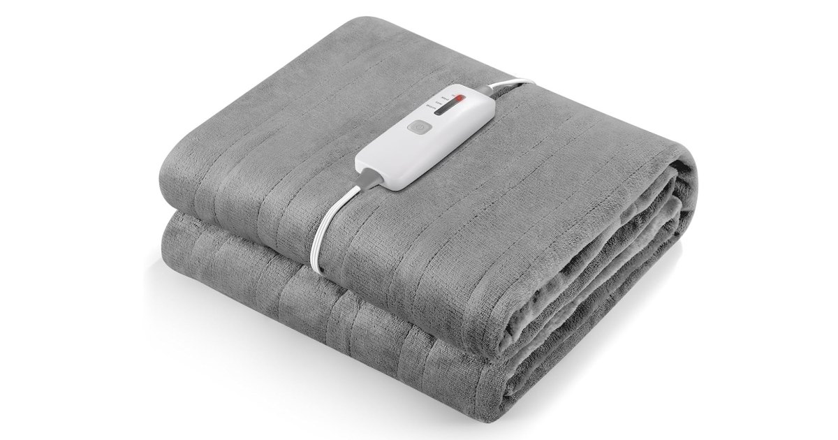 Get This ‘Soft’ Electric Heated Blanket for Over 50% Off at Amazon – Ericatement