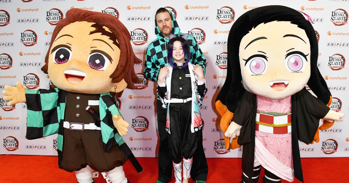 Channing Tatum Gets Animated With Daughter Everly at NYC Red Carpet Channing Tatum Gets Animated With Daughter Everly at NYC Red Carpet
