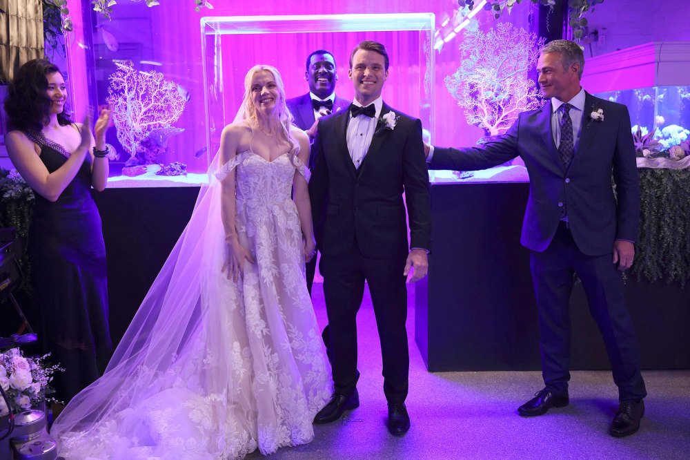 Chicago Fires Kara Killmer Says Casey and Brett Wedding Was Natural Conclusion for Characters