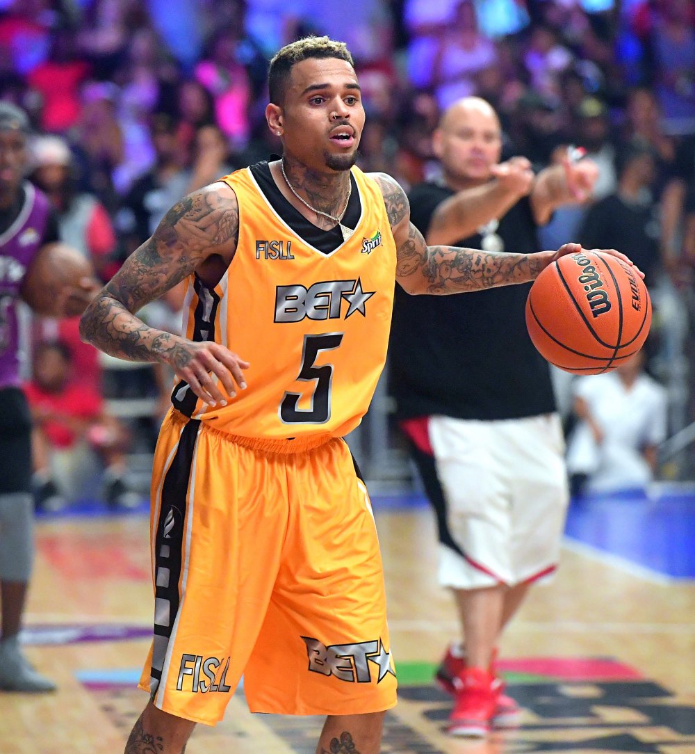 Chris Brown says he wasn't invited to the NBA All-Star Weekend Game