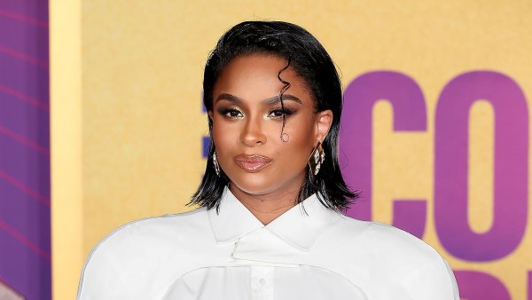 Ciara Flaunts Postpartum Figure in Fitted Swimsuit