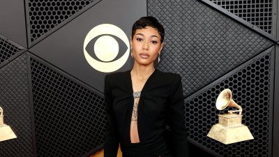 Coi Leray Flaunts Her Toned Legs in Saint Laurent Bodysuit at 2024 Grammys