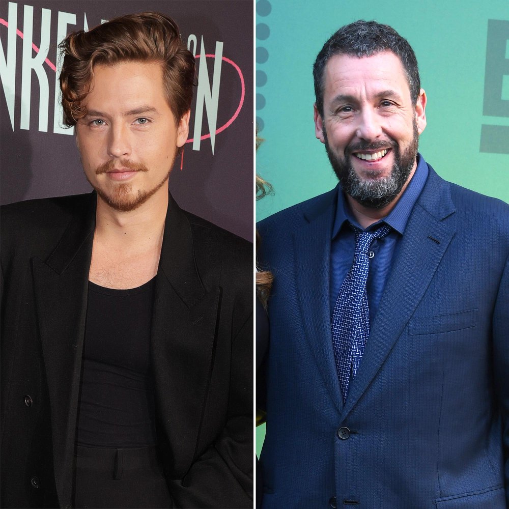 Cole Sprouse Says He Talks to Big Daddy s Adam Sandler Every Once in a While Visits Him on Set 915