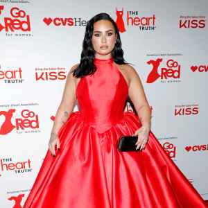 Demi Lovato at Red Dress Concert