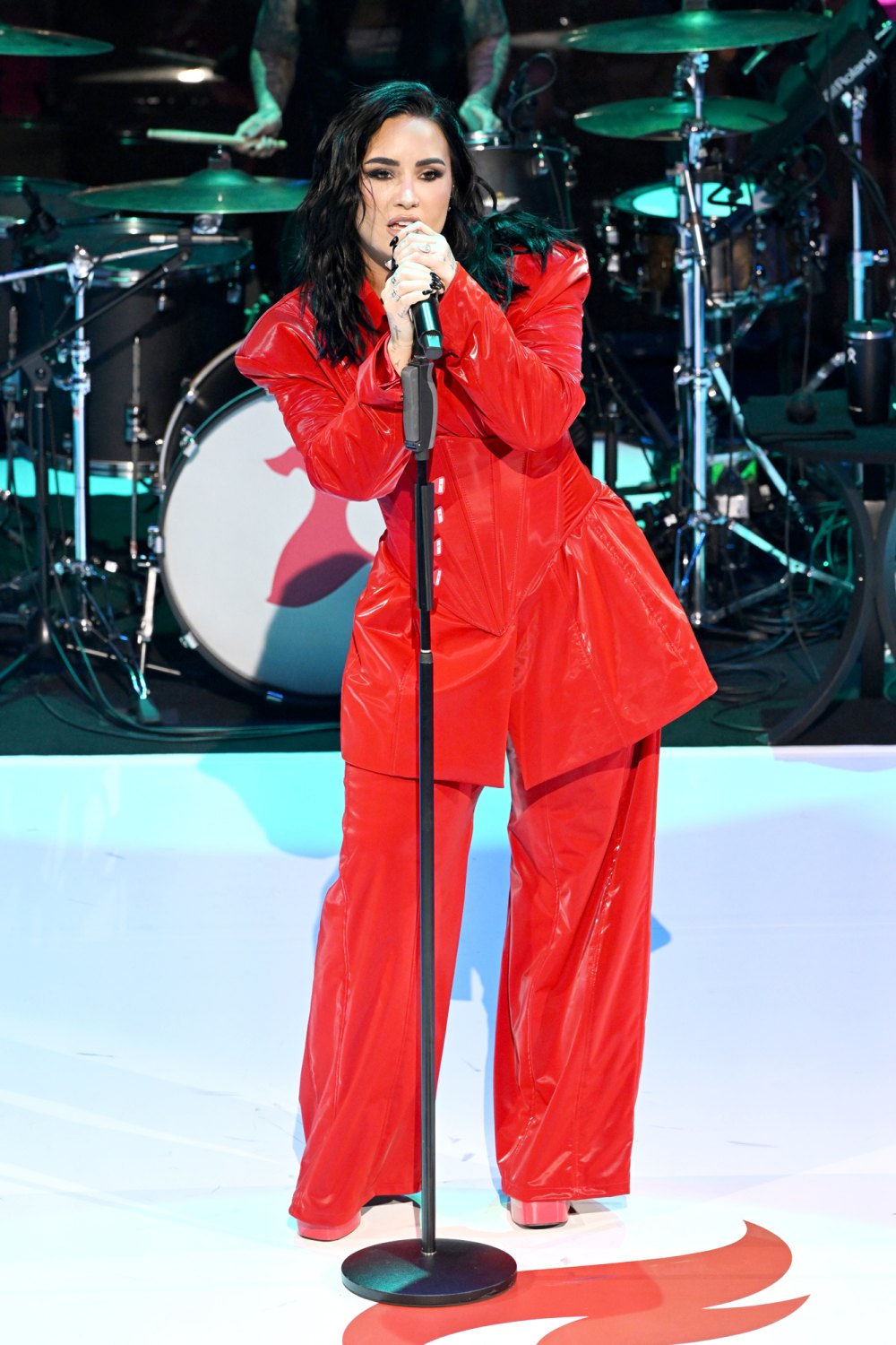 Demi Lovato at Red Dress Concert