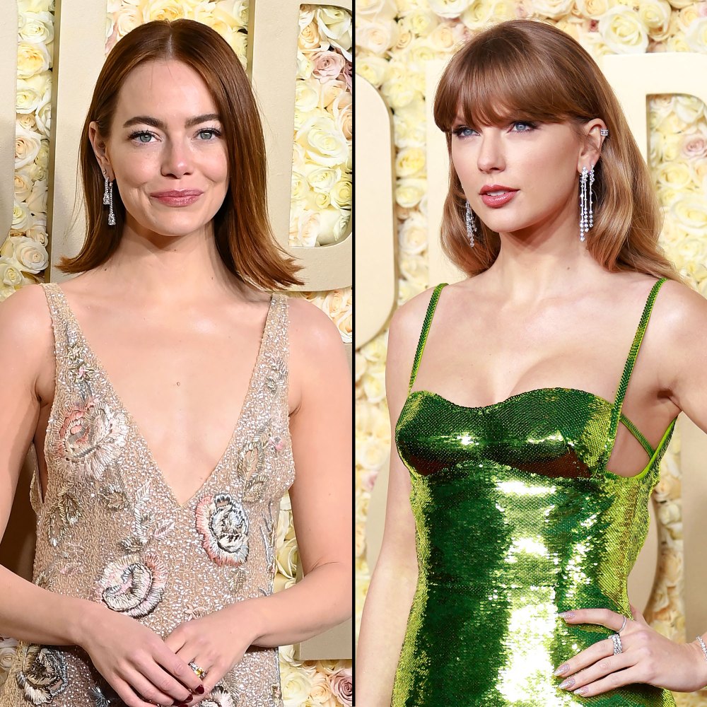 Emma Stone Says She Definitely Won't Make a Joke About Taylor Swift Again After Golden Globes Backlash