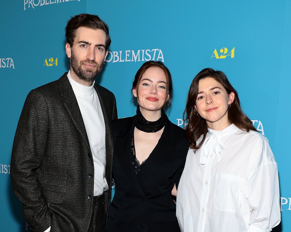 Emma Stone and Dave McCary Make Rare Red Carpet Appearance at NYC Screening