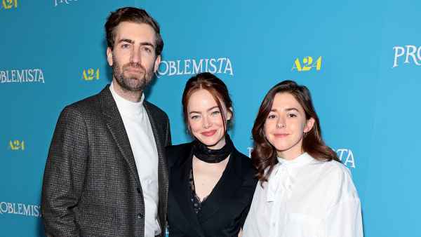 Emma Stone and Dave McCary Make Rare Red Carpet Appearance at NYC Screening