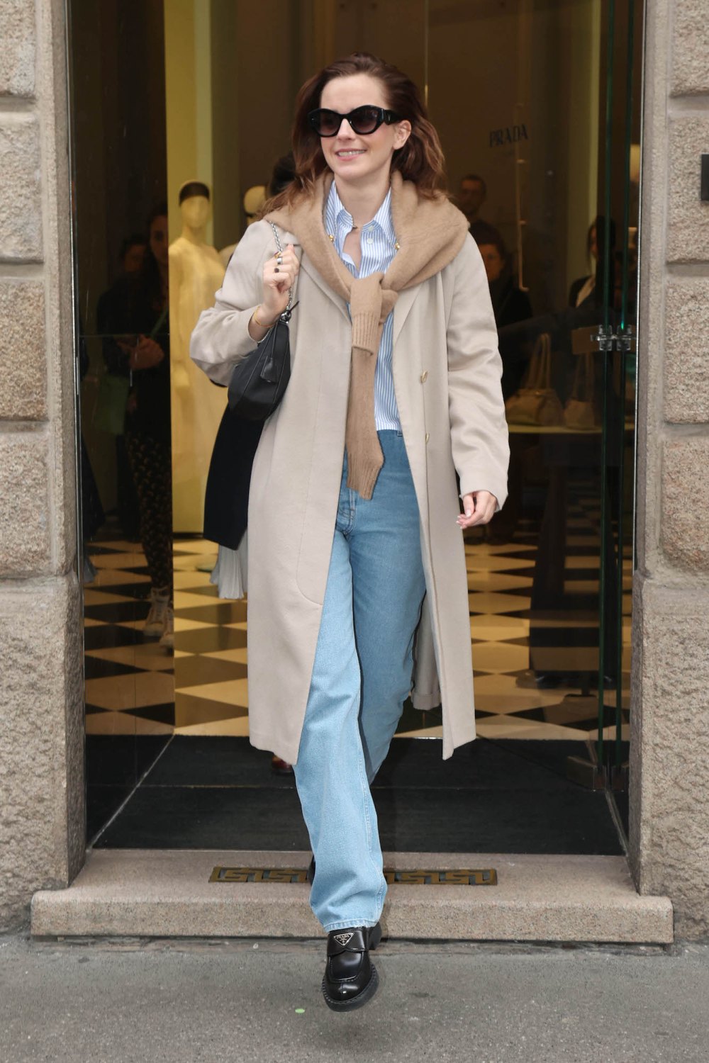 Emma Watson s Casual Milan Fashion Week Outfit Has Us Yearning for an Italian Spring Getaway