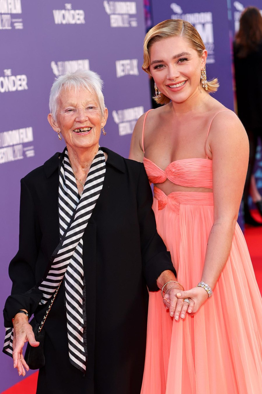 Every Time Florence Pugh s Granny Pat Walked a Red Carpet Proving She s a Total Star 956