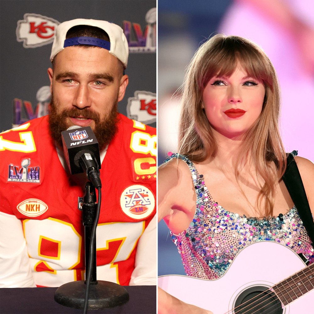 Every Time Travis Kelce Spoke About Taylor Swift at Super Bowl Press Events