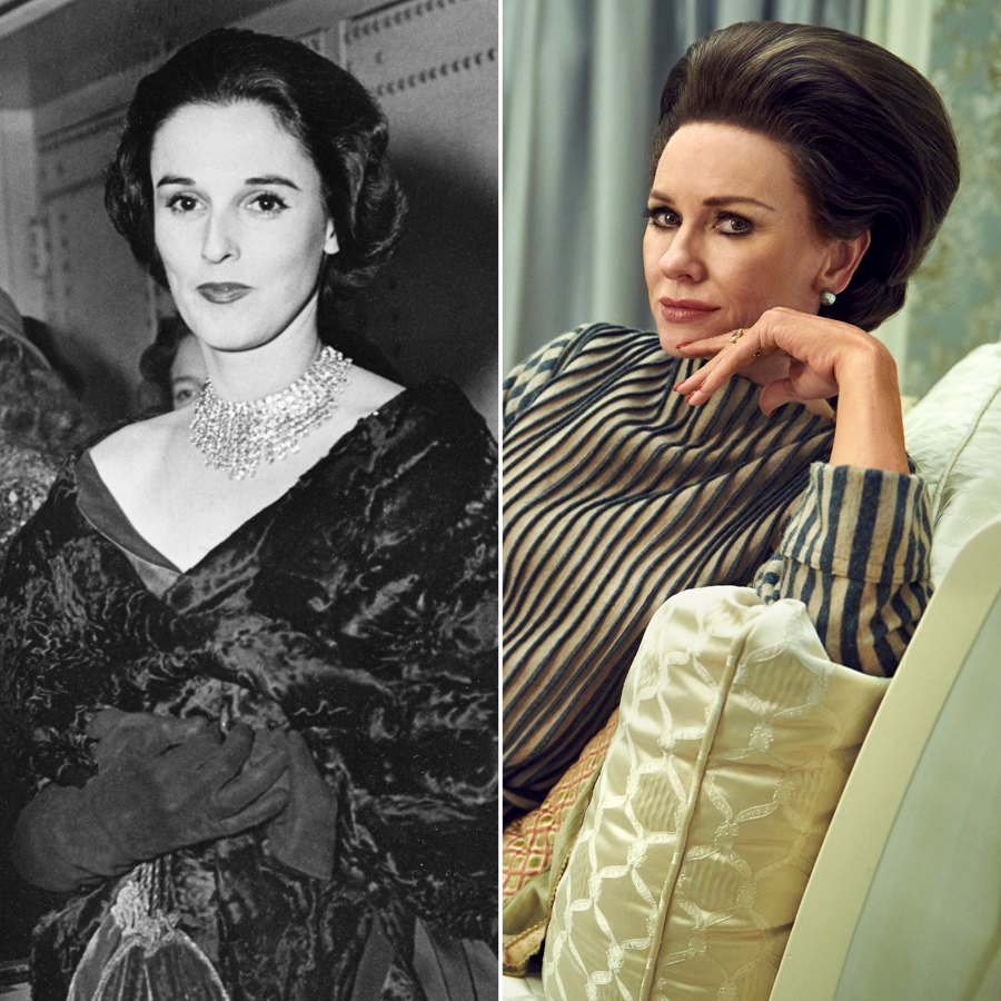 ‘Feud: Capote v. The Swans’ Cast v. Real Life Photos Babe Paley Played by Naomi Watts