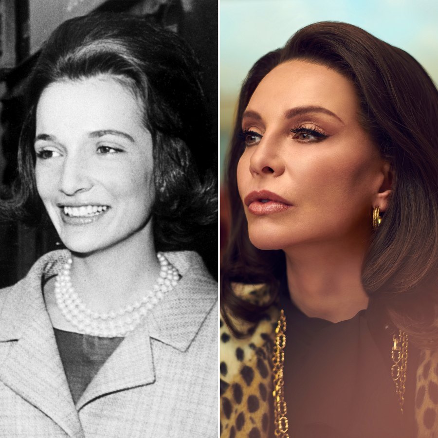 ‘Feud: Capote v. The Swans’ Cast v. Real Life Photos Lee Radziwill Played by Calista Flockhart
