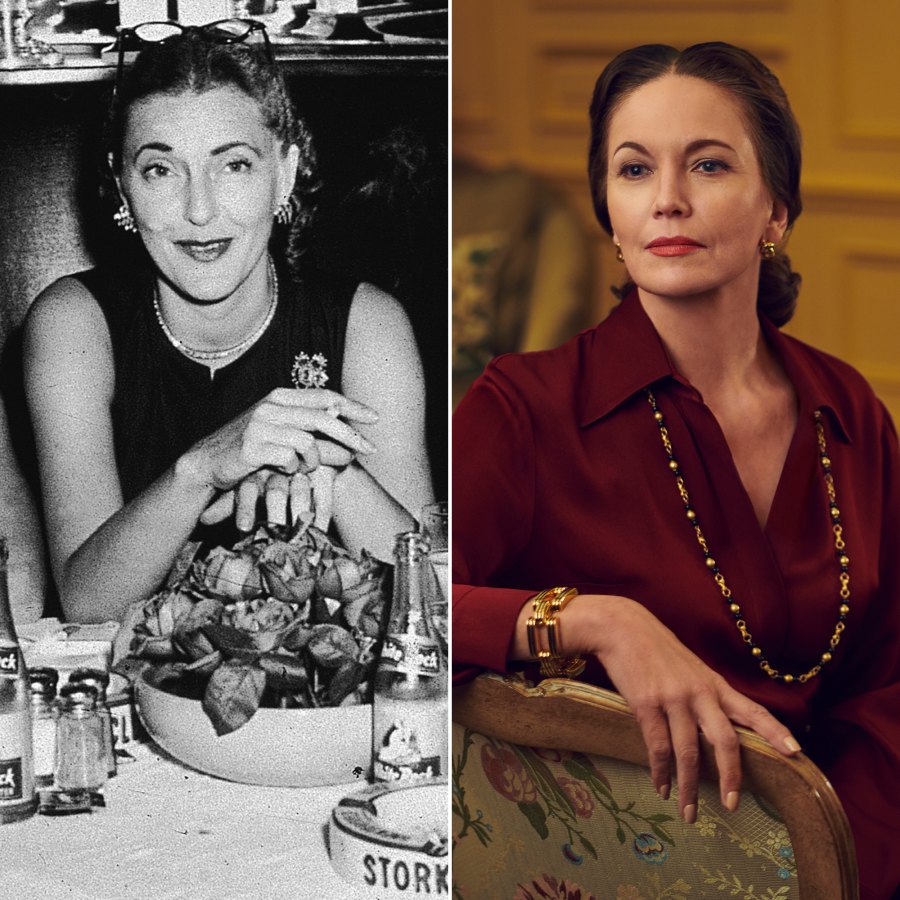 ‘Feud: Capote v. The Swans’ Cast v. Real Life Photos Slim Keith Played by Diane Lane