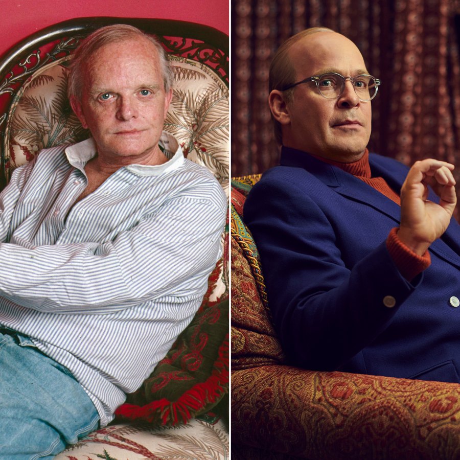 ‘Feud: Capote v. The Swans’ Cast v. Real Life Photos Truman Capote Played by Tom Hollander