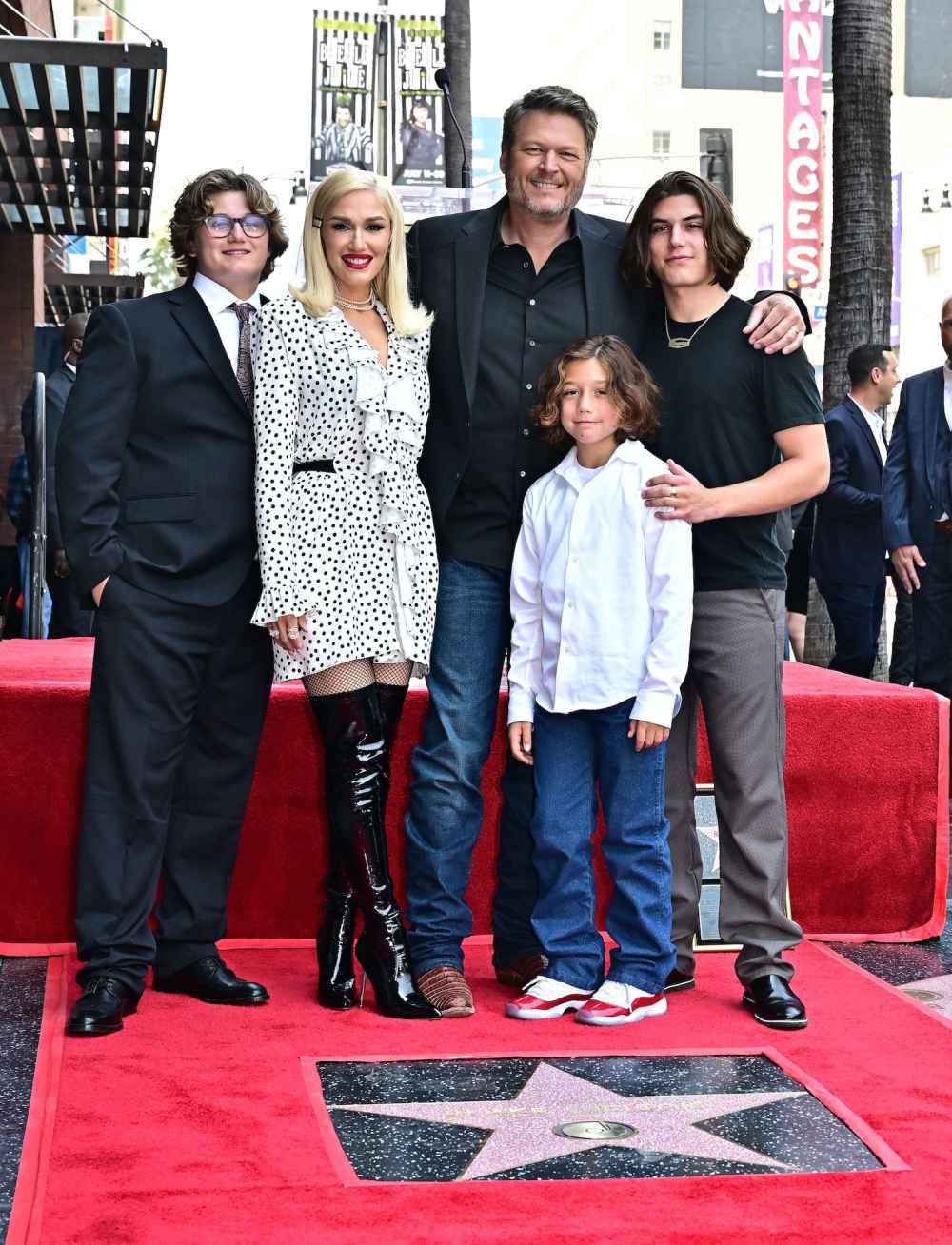 Gwen Stefani and Blake Shelton Celebrate Son Apollo s 10th Birthday Disco Style