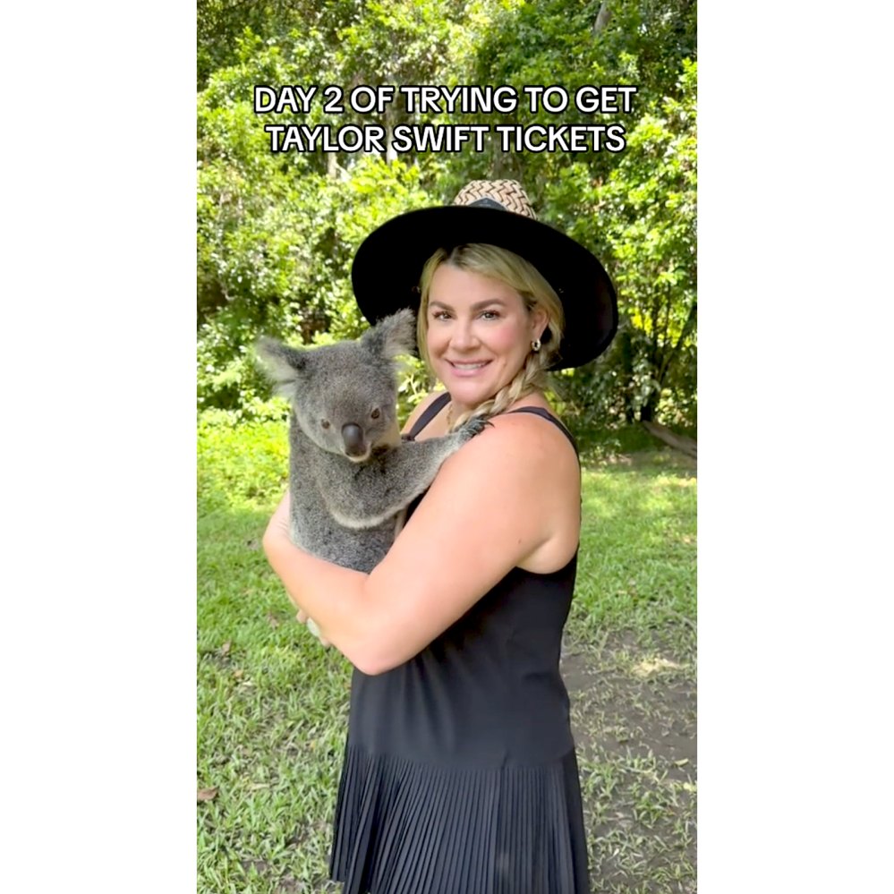 Heather McMahan Taps Cute Koala to Beg Taylor Swift for Concert Tickets