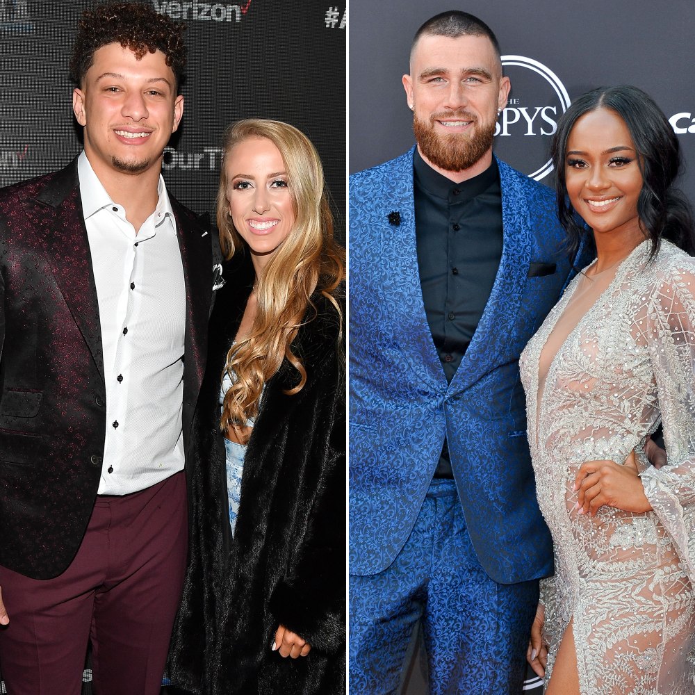 Inside Patrick and Brittany Mahomes' History With Travis Kelce's Ex Kayla Nicole