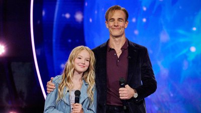 James Van Der Beek Is So Proud of Daughter Olivia 13 Singing Live With Him on We Are Family 172