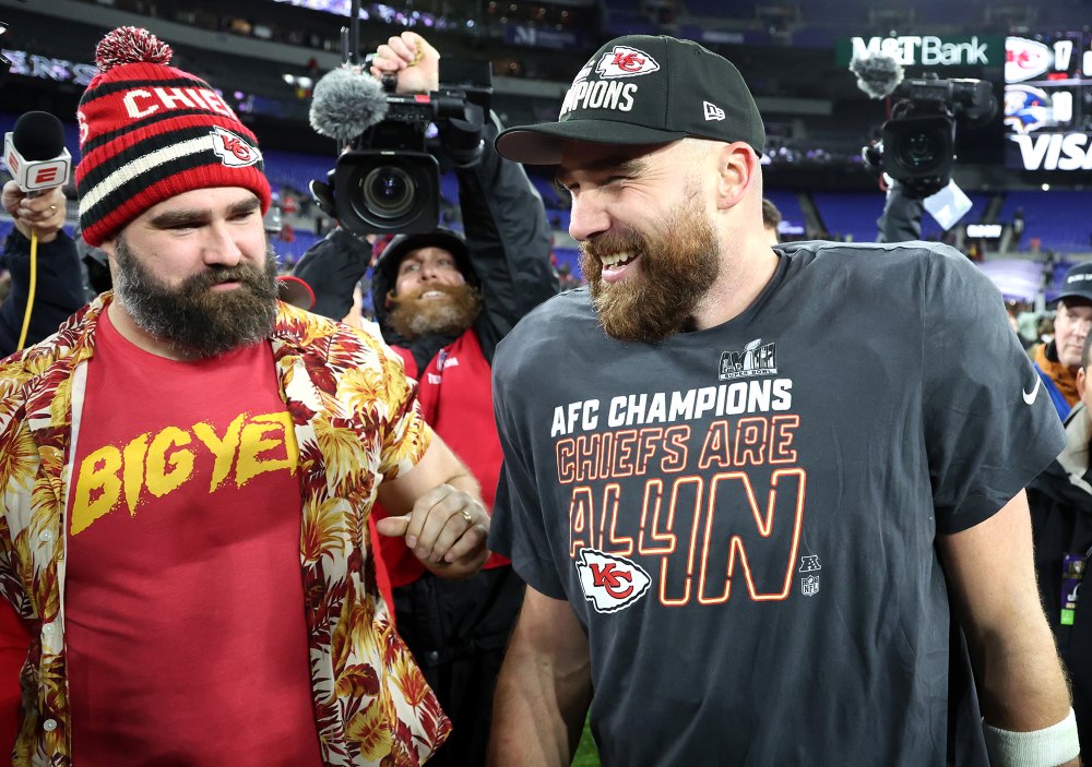 Jason Kelce says podcast 'forces' him and Travis to have weekly 'meaningful conversations'