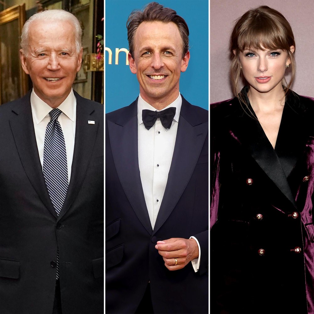 Joe Biden Tells Seth Meyers That News on Taylor Swift Potential 2024 Endorsement Is ‘Classified’