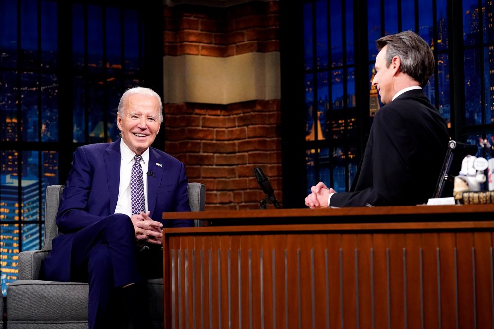 Joe Biden Tells Seth Meyers That News on Taylor Swift Potential 2024 Endorsement Is ‘Classified’