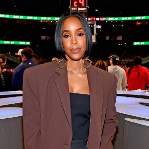 Celebrities Attend Chicago Bulls v Atlanta Hawks