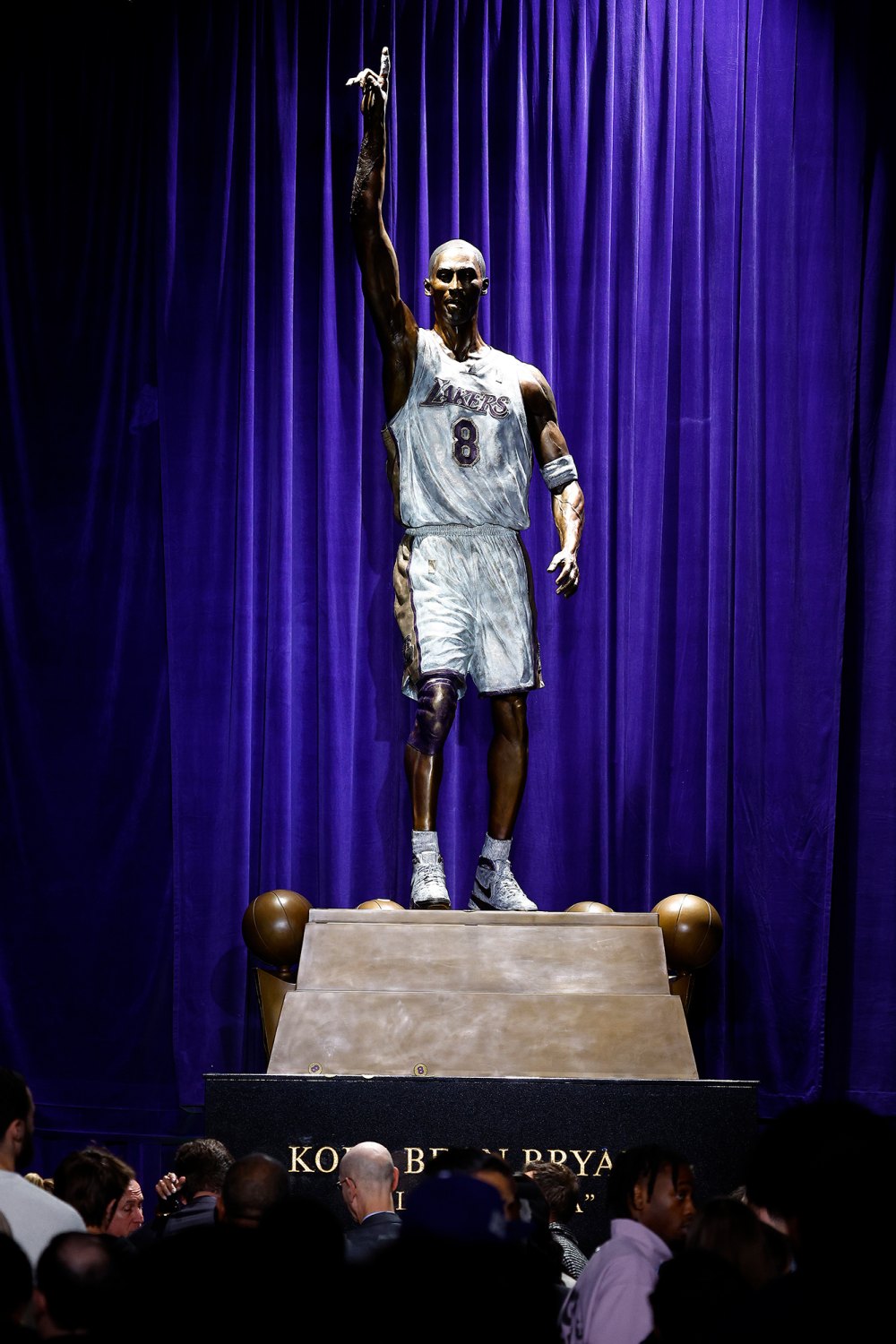 Kobe Bryant’s Family Attends Statue Unveiling at Crypto.com Arena: ‘This Is For All of You’