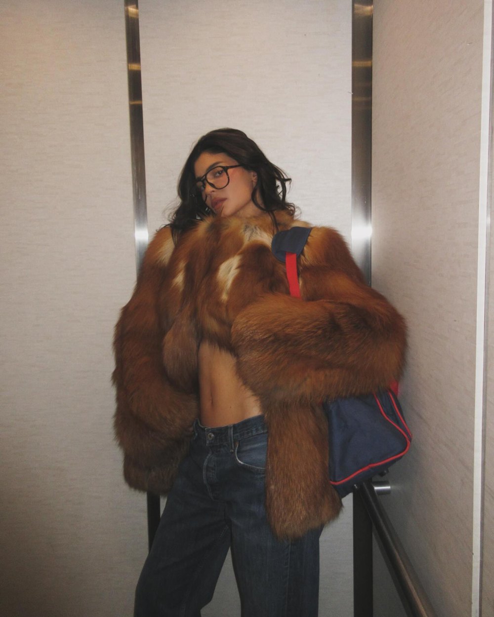 Kylie Jenner Reminds Us She’s the Queen of Fur Coats: ‘Happy Vday’