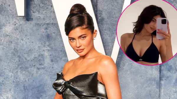 Kylie Jenner Shows Off Her Toned Figure in Sports Bra and Leggings 169