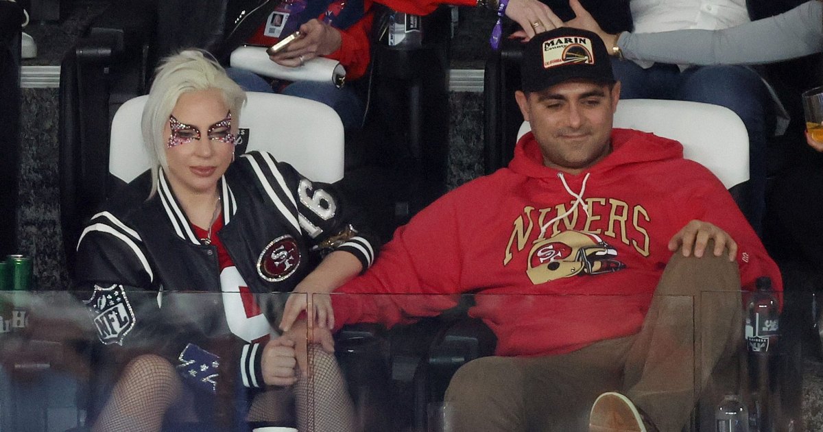 Lady Gaga and BF Michael Polansky Make Rare Public Appearance at Super Bowl Lady Gaga and BF Michael Polansky Make Rare Public Appearance at Super Bowl
