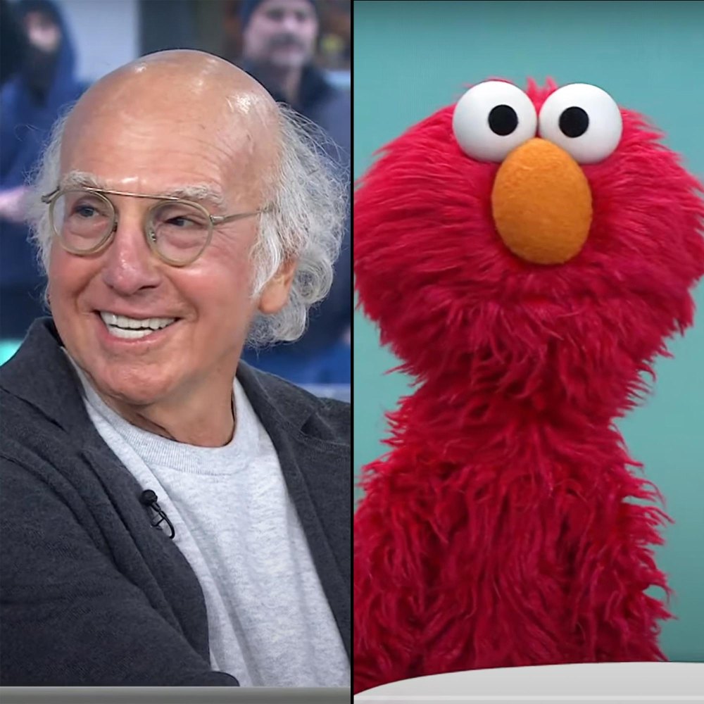 Larry David Attacks Elmo and Subsequently Apologizes to the Sesame Street Character on Live TV