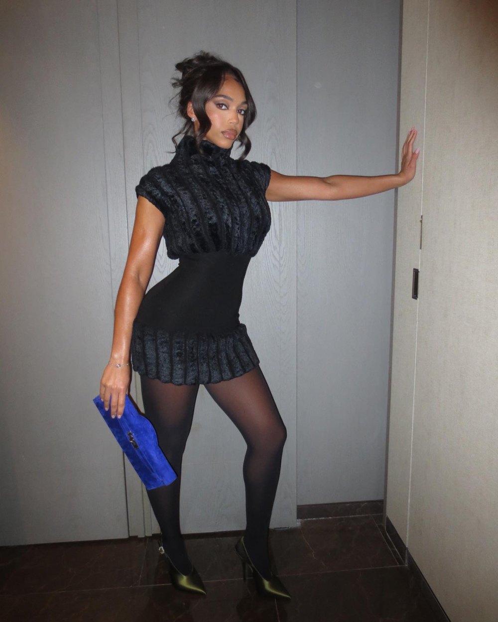 Lori Harvey Slips Into a Little Black Dress For ‘Lover’s Day’