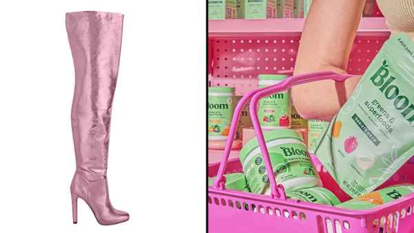 Megan Thee Stallion Was That 'Hot Girl' Brian Atwood x Express Pink Boots