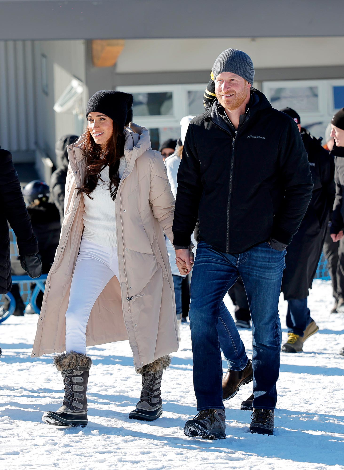 Prince Harry and Meghan Markle Hold Hands in Canada on Valentine's Day