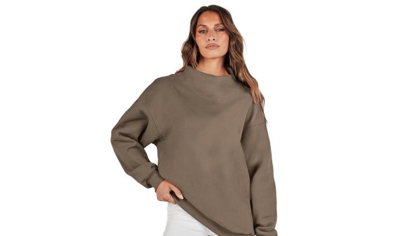 Mock neck on Amazon
