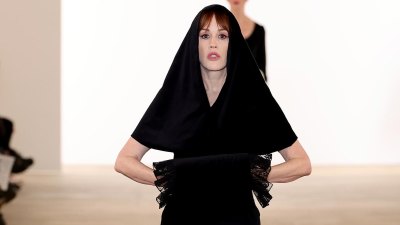 Molly Ringwald Transforms Into a Bathsheva Runway Model at New York Fashion Week