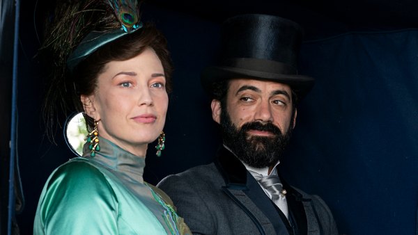 Morgan Spector Stans His ‘Gilded Age’ Wife Carrie Coon in Pantsless Gym Selfie