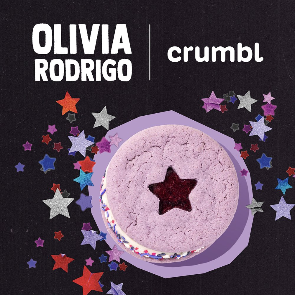 Olivia Rodrigo Teams Up With Crumbl for Special 'GUTS' World Tour-Inspired Cookie